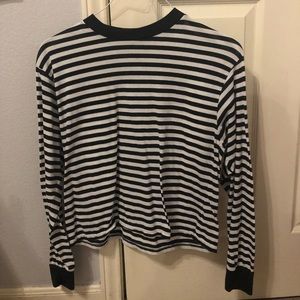 Black and white striped shirt from Brandy Melville
